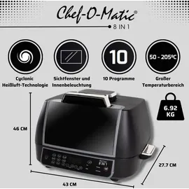 Best Direct Chef O Matic 8 in 1 schwarz
