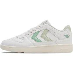 hummel St. Power Play LZD Sneaker Damen 9408 - bright white/misty jade 39