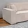 m-punkt Ecksofa COMO Cord 2-Sitzer Schwarz