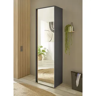 Home Affaire GiRON/CiTY Garderobenschrank 60 x 40 x 200 grau