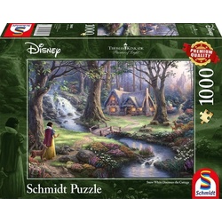 Schmidt Spiele Puzzle Disney Schneewitchen (Puzzle), 1000 Puzzleteile