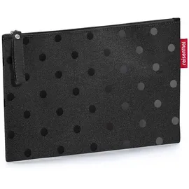 Reisenthel case 1 GLOSSY dots BLACK, - universeller Kleiner Organizer für Kosmetik