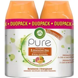 AIR WICK Freshmatic Max Nachfüller, 2 x 250 ml 3053689 , Belebend (Orange & Grapefruit)