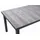 Garden Pleasure RANA Gartentisch 162 x 90 x 75 cm Dunkelgrau