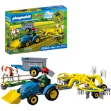 Playmobil Country Kleiner Traktor mit Heuschwader 72163
