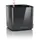 LECHUZA Cube Glossy 14 Komplettset 14 x 14 x 13,5 cm anthrazit highgloss