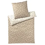 ELEGANTE Paws Tiere Beige 135 x 200 cm + 80 x 80 cm