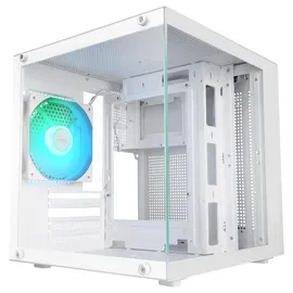mars-gaming Mars Gaming Mc-cube MicroATX Gehärtetem Glas, ARGB Weiß