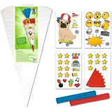 Ursus Schultüten-Bastelsets Schultüten-Bastelset Easy Line Mops