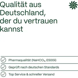 greatvita Natron Pulver 5 kg Eimer | Lebensmittelqualität E500ii, Backpulver Backsoda