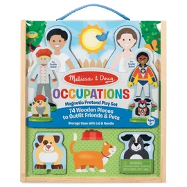 Melissa & Doug Occupations Magnetic Pretend Play Set