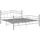 furnicato Bett 160 x 200 cm Grau