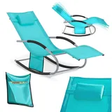 SoBuy Relaxliege OGS28 Türkis