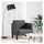 vidaXL Sessel mit Armlehnen Cordstoff 57,9 x 54 x 59,9 cm Dunkelgrau