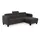 sit&more Ecksofa SIT & MORE "Belluci L-Form", grau (fango), B:247cm H:85cm T:170cm, Sofas, Ecksofa, inklusive Federkern, wahlweise mit Bettfunktion und Bettkasten