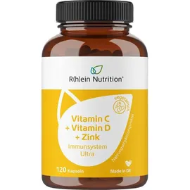 R(h)ein Nutrition UG Vitamin C+vitamin D+Zink Immunsystem Ultra Kapseln
