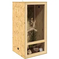 VidaXL Terrarium Braun 50 x 50 x 100 cm