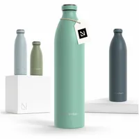 LARS NYSØM Edelstahl Trinkflasche 350ml, 500ml, 750ml, 1L, 1