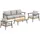 VCM Camilla Lounge-Set beige/grau