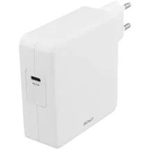 deltaco USBC-AC117 mobile device charger White Indoor 87 Watt - Schnellladung (USB-C) - weiß