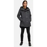 Navahoo Damen, Winterjacke (XS-3XL) - 100% Baumwolle; Obermaterial: Kapuze mit Teddyfell gefüttert, Topseller
