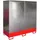 Bauer Gefahrstoffschrank GS-2 für 2 x 200 Liter Fass Feuerrot