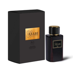 Asabi Eau de Parfum Asabi No. 3 Eau de Parfum Intense Unisex für Sie&Ihn 100 ml Parfüm Herren&Damen, 1-tlg.