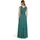Vera Mont Abendkleid Plissee Dark Emerald 48