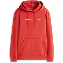 Tommy Hilfiger Hoodie mit Logo-Stickerei Rot S