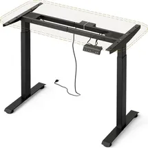 Vicco Schreibtischgestell Elevate 57977 2 Motoren 60 x 70 cm