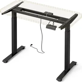 Vicco Schreibtischgestell Elevate 57977 2 Motoren 60 x 70 cm