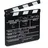 Relaxdays Filmklappe Holz, Regieklappe, Synchronklappe, Clapperboard, beschriftbar, Deko, H x B: 26 x 30 cm, schwarz, Holzwerkstoff, 30x26x1.5 Dekoration