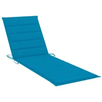 VidaXL Garten-Sonnenliege mit Tisch und Auflage Kiefer Imprägniert