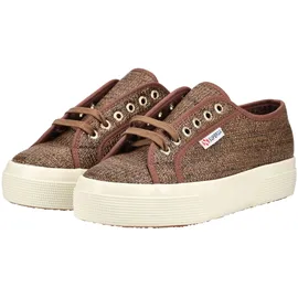 SUPERGA Sneaker Textil Braun 40