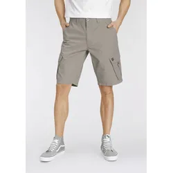 Cargoshorts AJC, Herren, Gr. 32, Länge 32, beige, Web, Obermaterial: 100% Baumwolle, unifarben, casual, schmal kniefrei, Hosen, aus strukturiertem Web