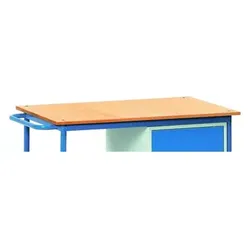 Arbeitsplatte Werkstattwagen B1150mm T750mm Stärke 22mm, Buche-Sperrholz