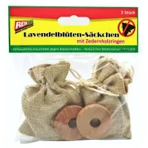 Reinex Insektenstopp Hausmittel gegen Kleidermotten Lavendel 2 Säckchen