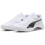Puma Solarflash III, Hallenschuhe 05 - PUMA White-PUMA Black 44