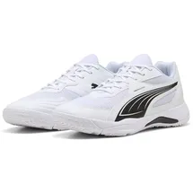 Puma Solarflash III, Hallenschuhe 05 - PUMA White-PUMA Black 44