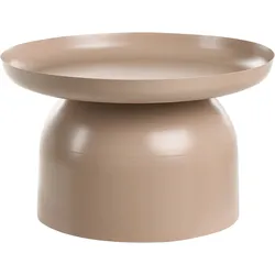 Couchtisch TORRENS Metall Taupe
