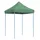 vidaXL Partyzelt Faltbar Pop-Up Grün 200x200x306 cm