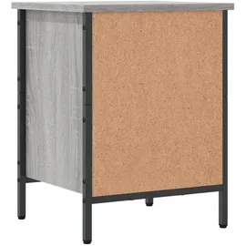 vidaXL Schuhregal 38 x 35 x 50 cm grau / grau