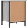 vidaXL Schuhregal 38 x 35 x 50 cm grau / grau