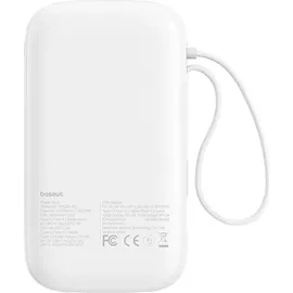 Baseus QPow2 Powerbank - Weiß