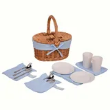 UNUS GARDEN Picknickkorb Picknickkorb Kinder blau