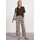 STREET ONE Stoffhose Wide Leg Beige 32