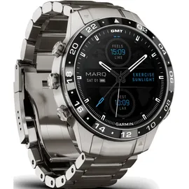 Garmin MARQ Gen2 Aviator Titaniumarmband silber