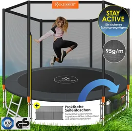 Kesser Gartentrampolin 244 cm orange