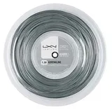 Luxilon Tennissaite Adrenaline (Haltbarkeit) silber 200m Rolle