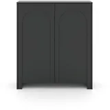 MID.YOU Highboard 100 x 117 x 35 cm Schwarz